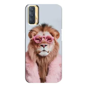 Чехол с принтом «Лев в очках» для OPPO A33