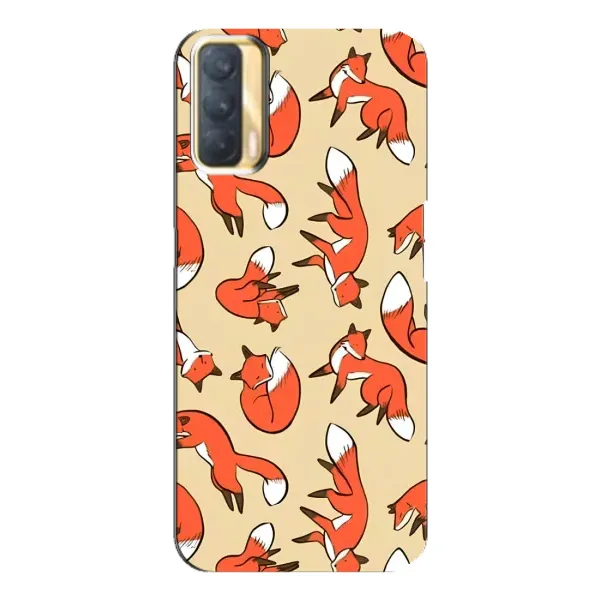 Чохол з принтом «Лисички» для OPPO A33