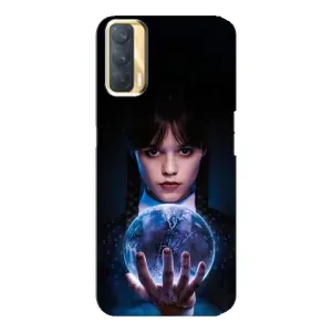 Чехол с принтом «Магическая сфера Уэнздей» для OPPO A33