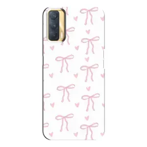 Чохол з бантиками на OPPO A33 (Маленькі бантики)