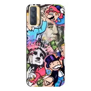 Чехлы с крутыми принтами для Oppo A33 - (PREMIUMPrint) (Monopoly man)