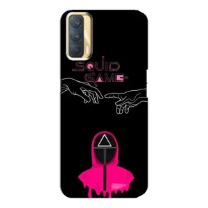 Чохол з принтом «Мінімалізм Гра кальмара» для OPPO A33