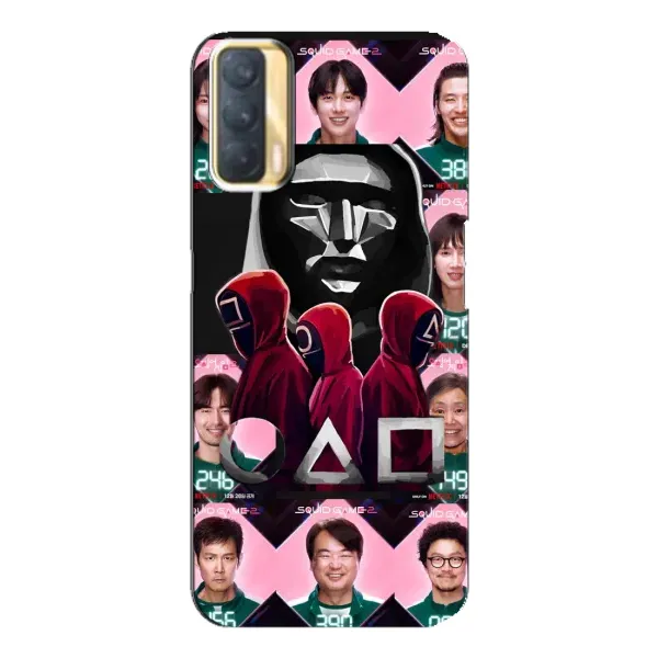 Чохол з принтом «Учасники Гра кальмара» для OPPO A33