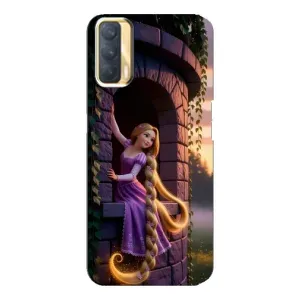 Чохол з принтом «Рапунцель на вежі» для OPPO A33
