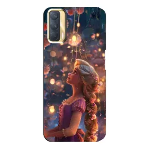 Чохол з принтом «Рапунцель ліхтарики» для OPPO A33
