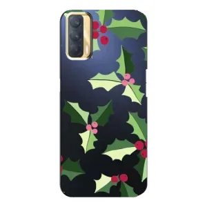 Чехол с принтом «Рождественский фон» для OPPO A33