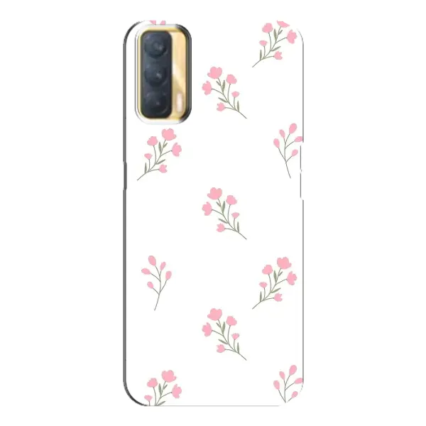 Чехол с принтом «Розовые цветы» для OPPO A33
