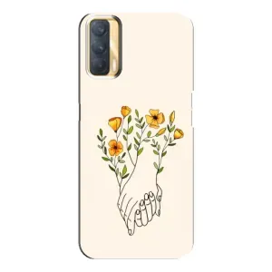 Чехол с принтом «Руки любви» для OPPO A33