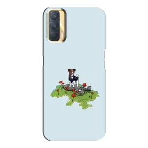 Чохли з картинкою собаки Патрон для Oppo A33 (AlphaPrint) (Сапер Пес)