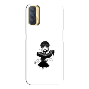 Чохли Венсдей на Oppo A33 Уенсдей (AlphaPrint) (танець Венздей)