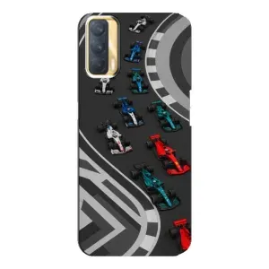 Чохол з принтом «Траса Ф1» для OPPO A33