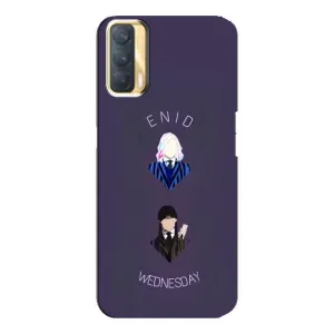 Чохли Венсдей на Oppo A33 Уенсдей (AlphaPrint) (Венздей і подруга)