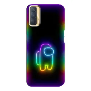 Чохли Амонг Ас для Oppo A33 (AlphaPrint) (Яскравий скін)