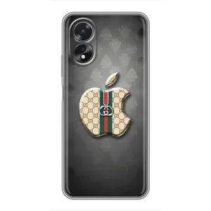 Чехлы ГУЧЧИ для Оппо А38 (AlphaPrint) (Apple gucci)