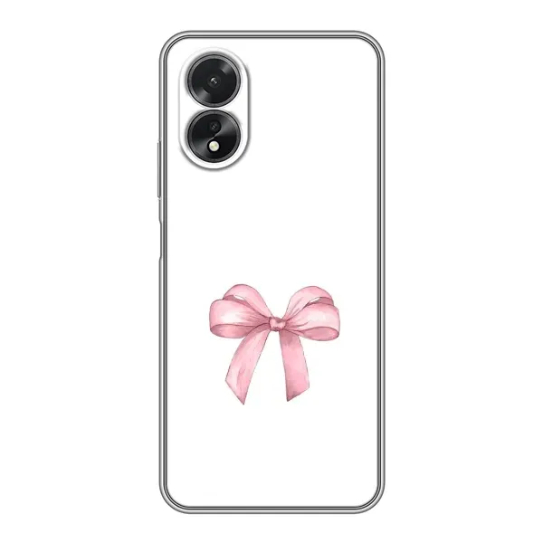 Чехол с принтом «Бант дизайн» для OPPO A38
