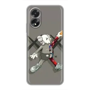 Чехлы для Oppo A38 - Bearbrick Louis Vuitton (PREMIUMPrint) (Беарбрик Джордан)
