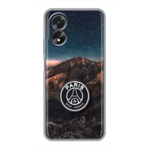 Чехлы PSG для Oppo A38 (AlphaPrint) (ФК ПСЖ)