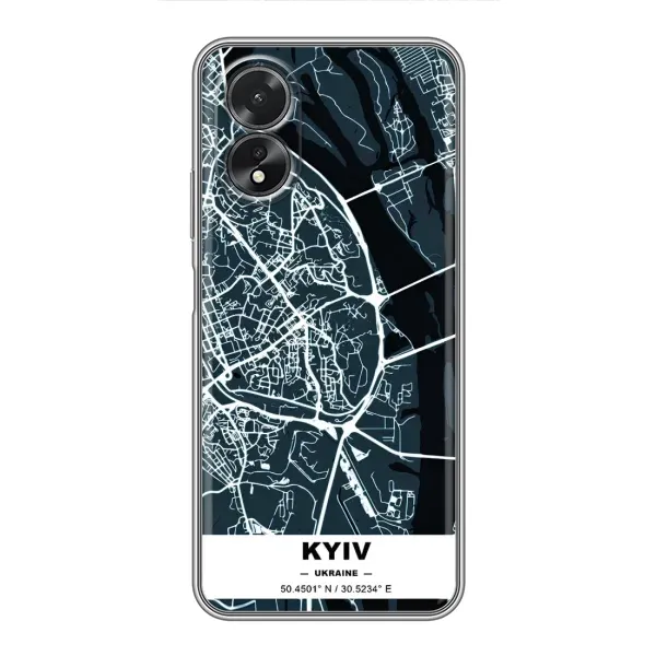 Чохол з принтом «Київ» для OPPO A38