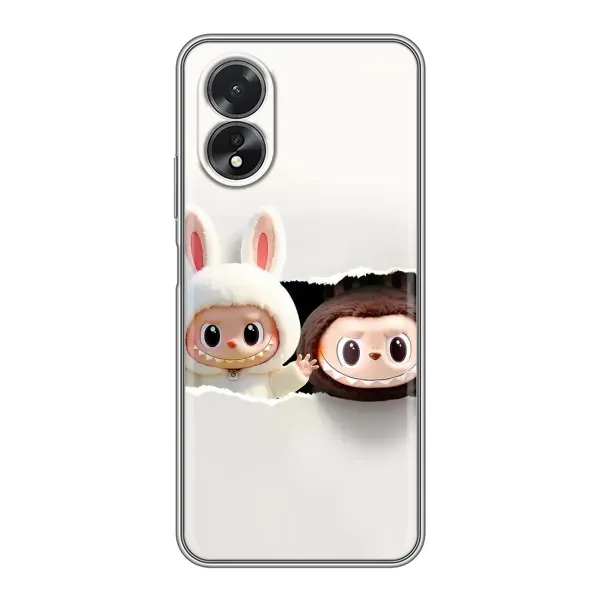 Чехол с принтом «Лабубу» для OPPO A38