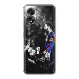 Чехлы Месси для Oppo A38 (AlphaPrint)