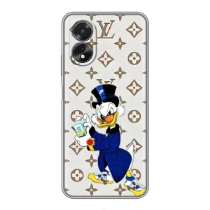 Чехлы для Oppo A38 - Скрудж МакДак Louis Vuitton (PREMIUMPrint) (Макдак на стиле)