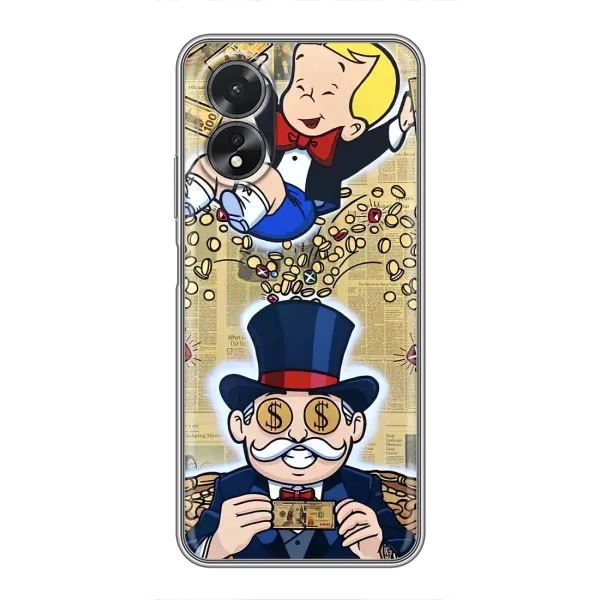 Чехол с принтом «Монополия Мен» для OPPO A38