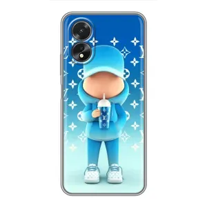 Крутые Чехлы Луи Виттон для Oppo A38 (AlphaPrint) (Парень LV)