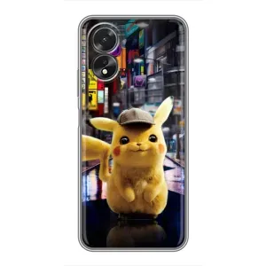 Чехол с Пикачу на Oppo A38 (Пикачу покемон)
