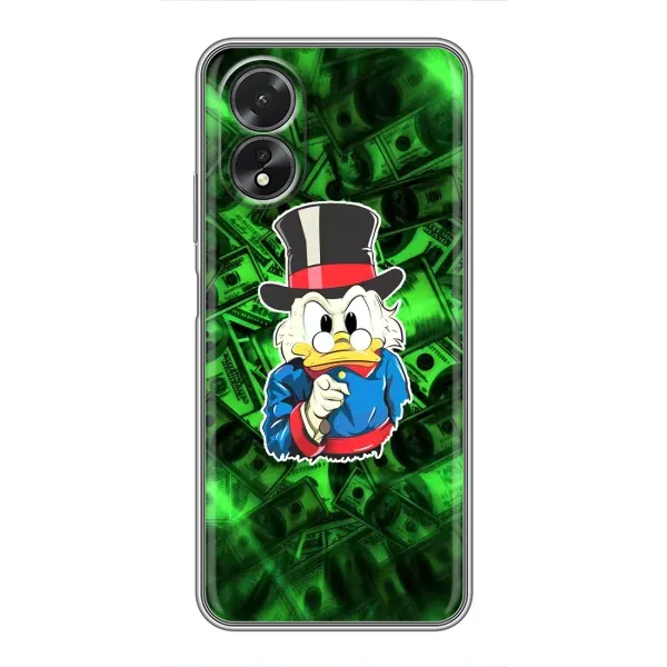 Чехол с принтом «Скрудж МакДак» для OPPO A38