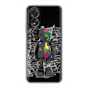 Чехлы для Oppo A38 - Bearbrick Louis Vuitton (PREMIUMPrint) (Стиль Bearbrick)