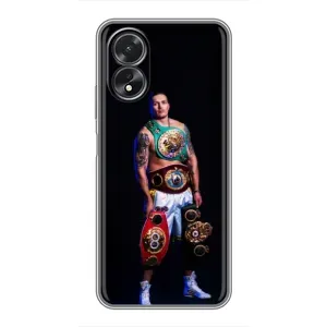 Чехол с картинкой Александр Усик для Oppo A38 (Усик с поясами)