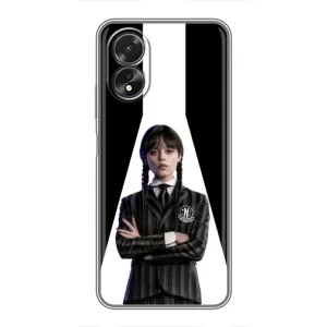 Чохли Венсдей на Oppo A38 Уенсдей (AlphaPrint) (W-Wednesday)