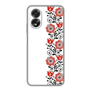 Чохол для Патріота України Oppo A38 - (AlphaPrint) (Яскрава вишиванка)