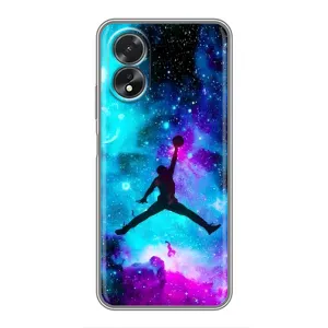 Чехлы для Oppo A38 - с картинкой JORDAN (AlphaPrint) (Яркий Джордан)