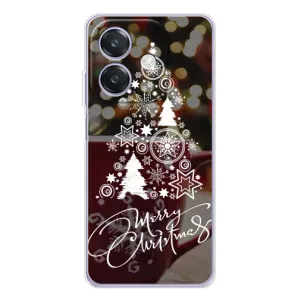 Різдвяні Чохли для OPPO A3x (VPrint) (Ялинка яскрава)