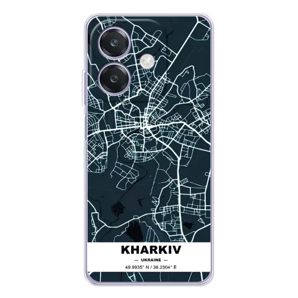 Чохол з принтом «Харків» для OPPO A3x