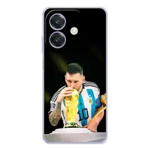 Чохли для OPPO A3x (Leo чемпіон) (AlphaPrint) (Кубок Мессі)