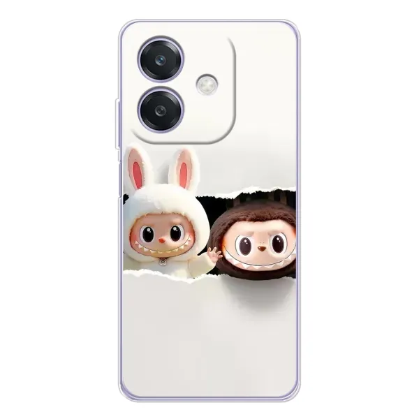 Чехол с принтом «Лабубу» для OPPO A3x Чехол с принтом «Лабубу» для OPPO A3x