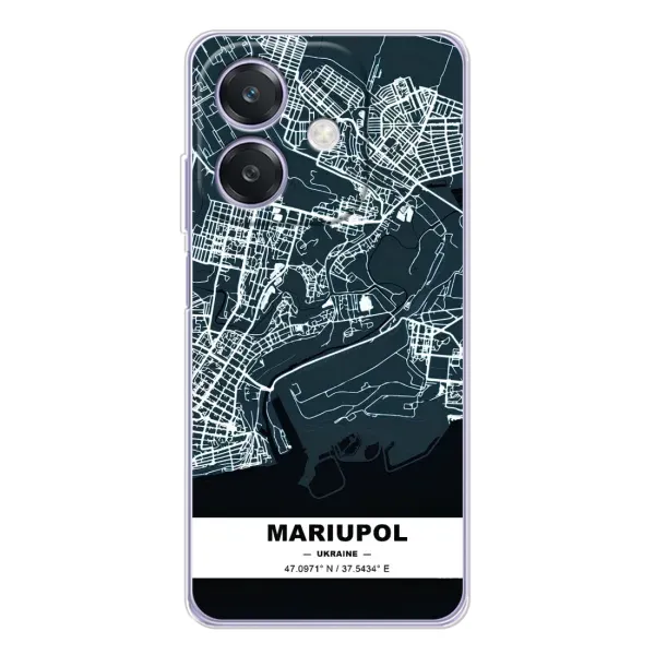 Чохол з принтом «Маріуполь» для OPPO A3x