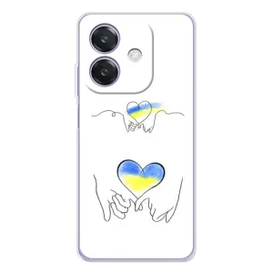 Чохол для Патріота України OPPO A3x - (AlphaPrint) (Мир Україні)