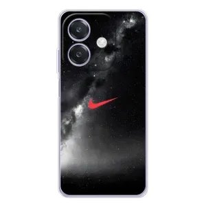 Чохол для OPPO A3x - з принтом Найк (AlphaPrint) (Найк червоний)