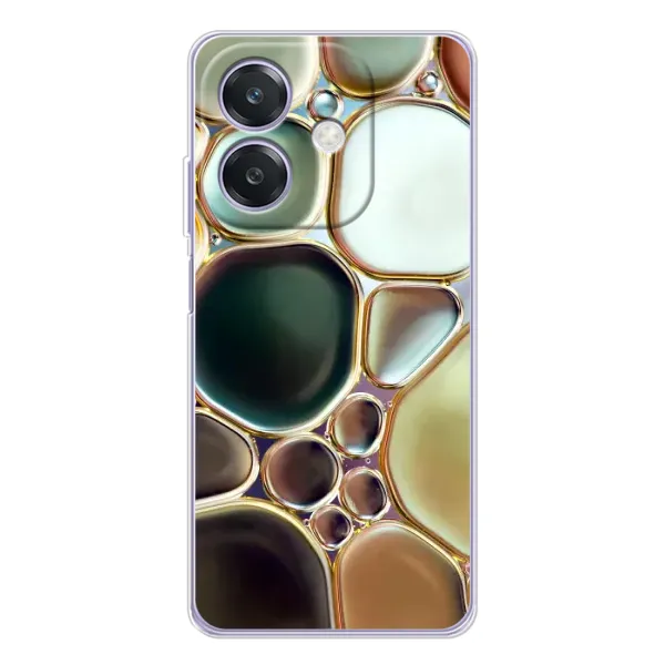 Чохол з принтом «Радужний Мрамор» для OPPO A3x