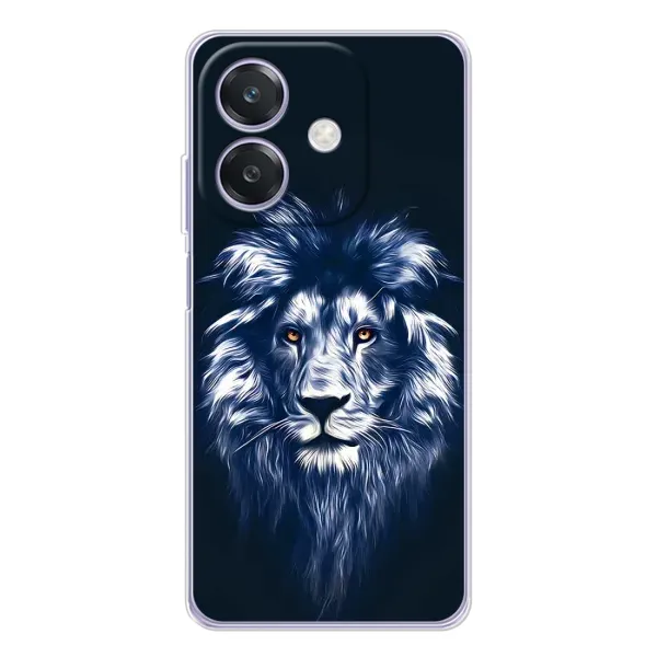 Чехол с принтом «Синий Лев» для OPPO A3x Чехол с принтом «Синий Лев» для OPPO A3x