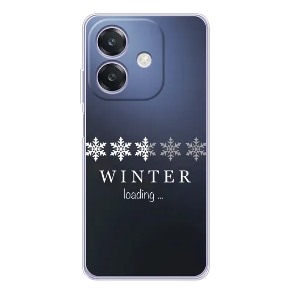 Чохол з принтом «Winter loading» для OPPO A3x