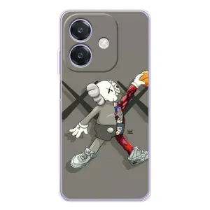 Чехлы для OPPO A40m - Bearbrick Louis Vuitton (PREMIUMPrint) (Беарбрик Джордан)