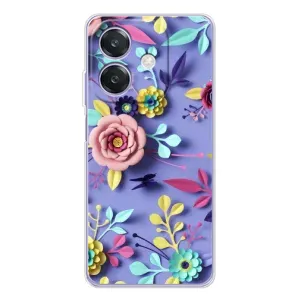 Чохли з квітами для OPPO A40m (VPrint) (Дизайн квітів)
