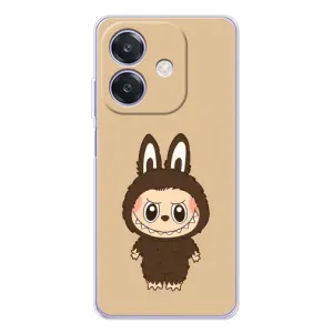 Чохол з Лабубу на OPPO A40m (Bored Ape в червоному)