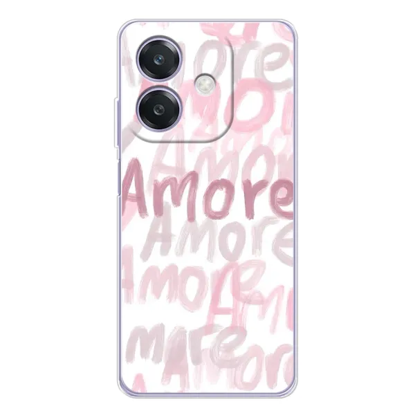 Чехол с принтом «Аморе любовь» для OPPO A40m Чехол с принтом «Аморе любовь» для OPPO A40m