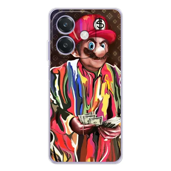 Чехол с принтом «Mario LV» для OPPO A40m