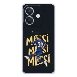 Чохли для OPPO A40m (Leo чемпіон) (AlphaPrint) (Messi ПСЖ)